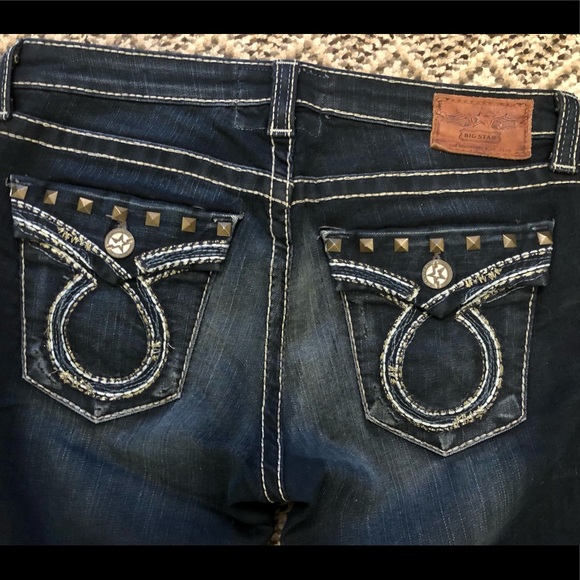 Big Star Denim - NEW Big Star Miki Dark Stretch Boot Jeans 30x34